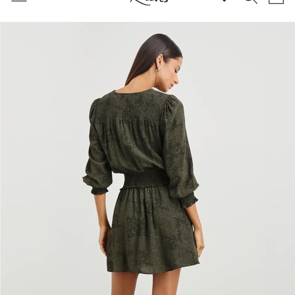 NEW Rails Dress Dark Green Size Small - Picture 3 of 9